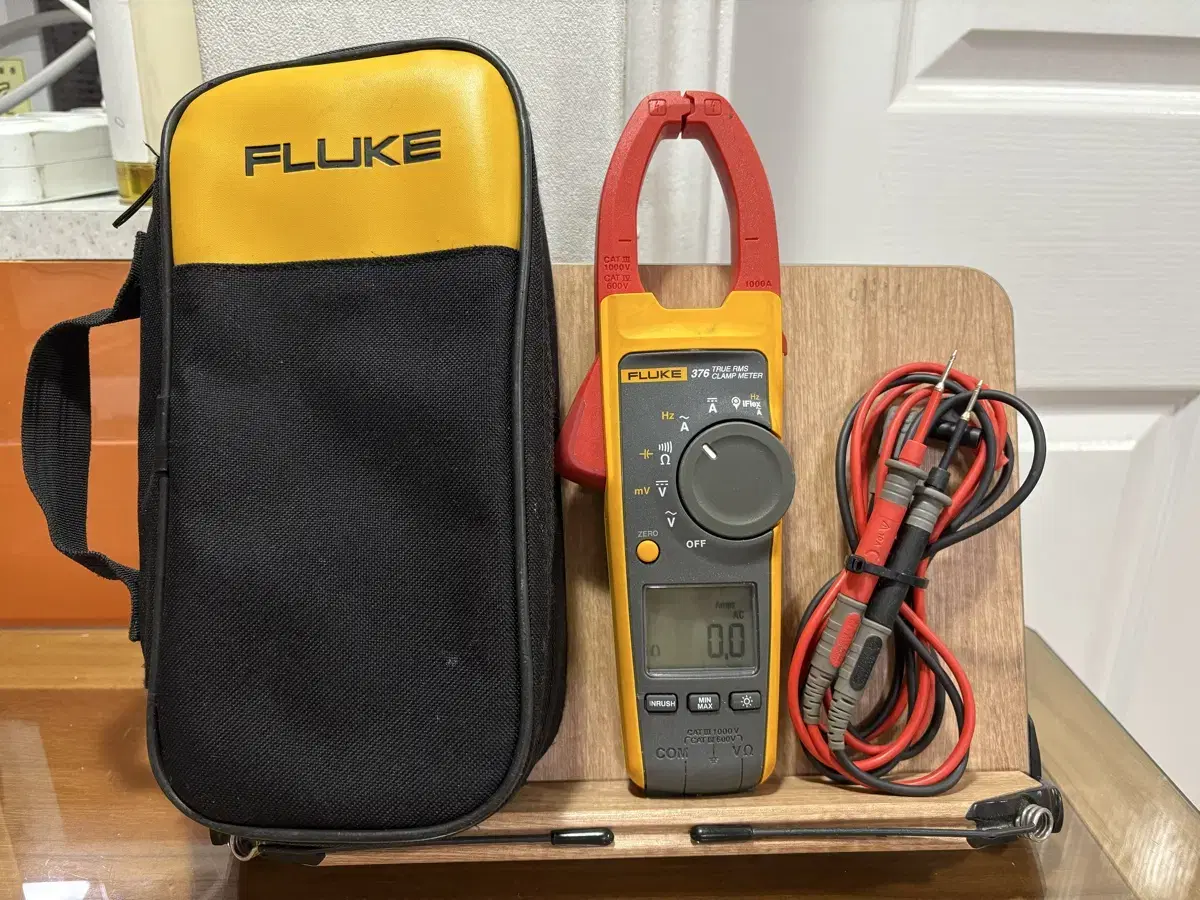 fluke 376 클램프미터,후크메타